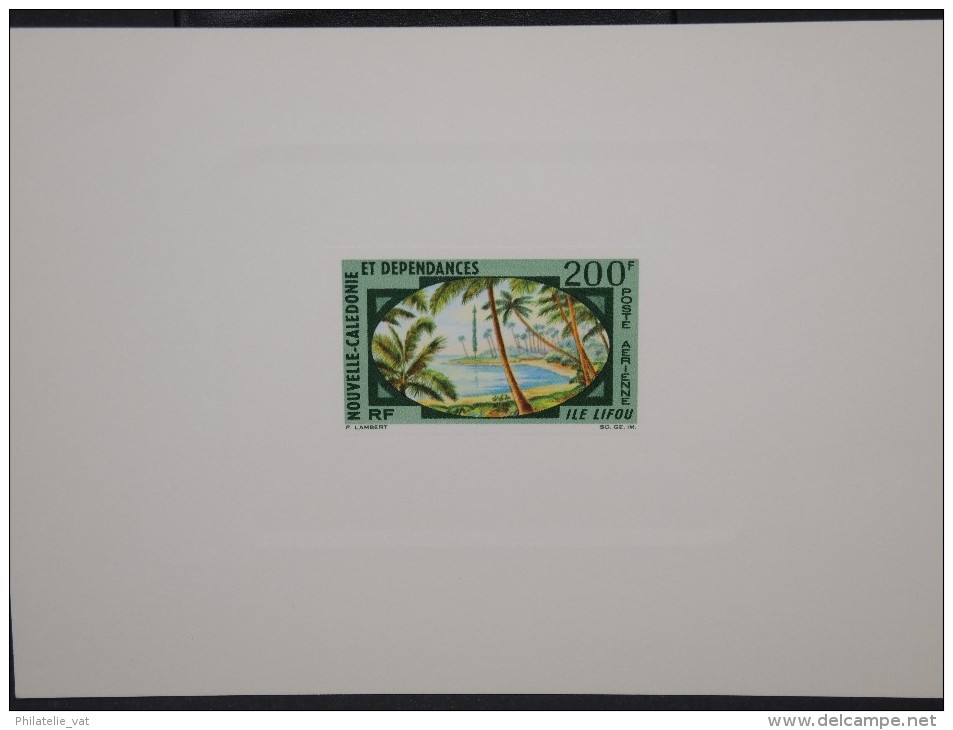 NOUVELLE CALEDONIE - Epreuvre - Superbe - Lot N° 6260 - Geschnittene, Druckproben Und Abarten