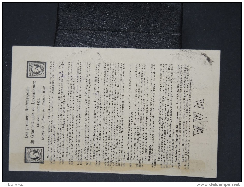 LUXEMBOURG- Griffe  "par Ballon Exp.phil.luxembourg 8 Sept 1927" Sur Cp De L Evenement  A Voir  P4612 - Covers & Documents