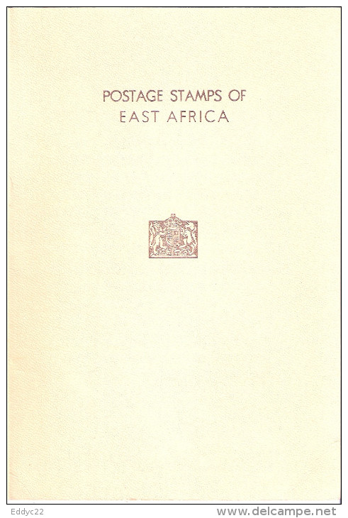 Souvenir Map Stamps Of East Africa - Complete New Definitive Issue - 1st June 1954 - Stamps Are X/MH (to See) - Kenya, Uganda & Tanganyika