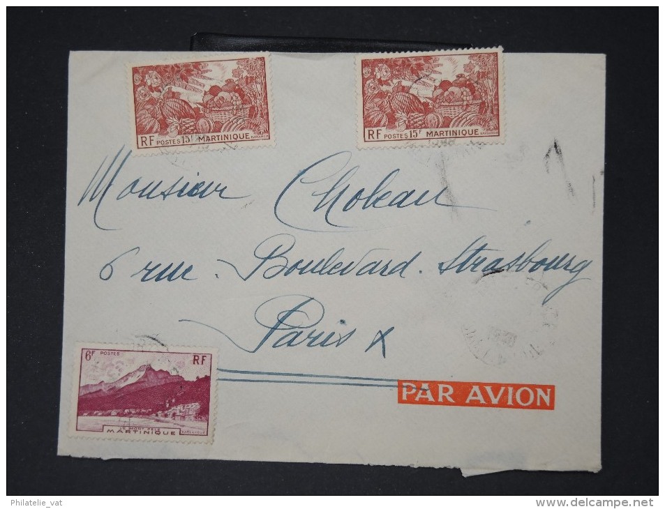 FRANCE- MARTINIQUE- Lot De 3 Enveloppes  Pour La FRANCE  Période 1930/40 A Voir Scans  P4621 - Andere & Zonder Classificatie