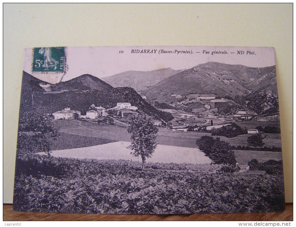 BIDARRAY (PYRENEES ATLANTIQUES) VUE GENERALE. - Bidarray