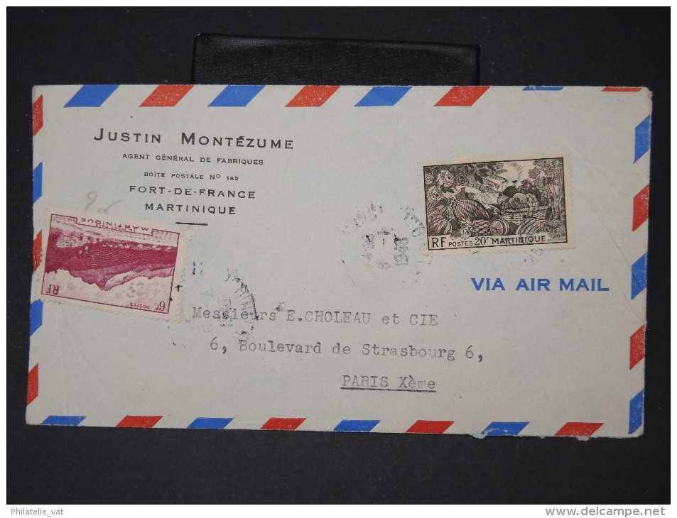 FRANCE- MARTINIQUE- Lot De 3 Enveloppes  Pour La FRANCE  Période 1930/40 A Voir Scans  P4622 - Autres & Non Classés