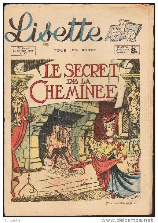 LISETTE N° 47 - 21 Novembre 1948 - Lisette