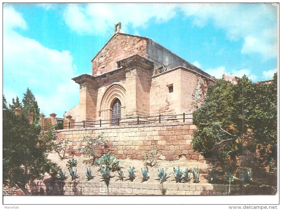 AGRIGENTOM CHIESA DI SAN NICOLA PANORAMICA-VIAGGIATA.-FG-1973-E210 - Agrigento