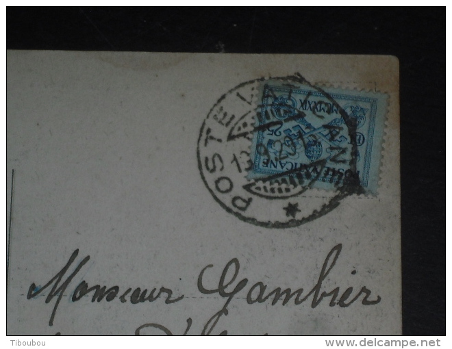 LETTRE VATICAN VATICANO AVEC YT 29 - ARMOIRIES - ROME CHATEAU SAN ANGELO - - Lettres & Documents