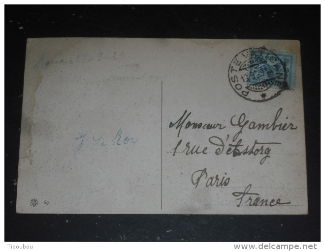 LETTRE VATICAN VATICANO AVEC YT 29 - ARMOIRIES - ROME CHATEAU SAN ANGELO - - Lettres & Documents