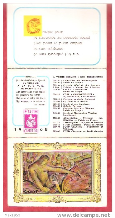 1968 - FGTB Charleroi - Petit Format : 1961-70