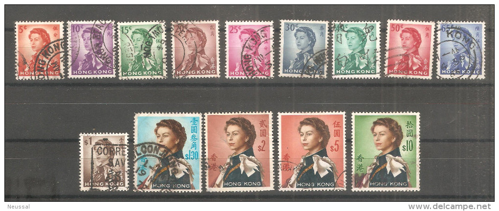 Serie  Nº  194/207.  Hong Kong - Used Stamps