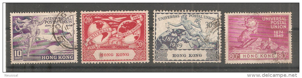 Serie  Nº  171/4.  Hong Kong - Used Stamps
