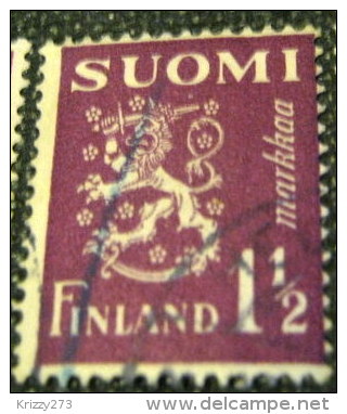 Finland 1930 Lion 1.5m - Used - Neufs