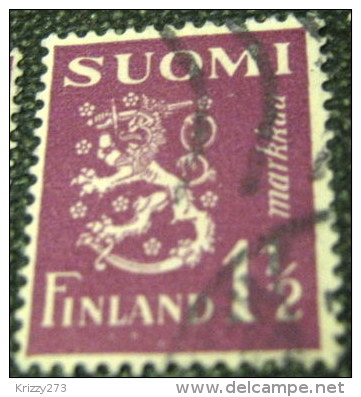 Finland 1930 Lion 1.5m - Used - Neufs