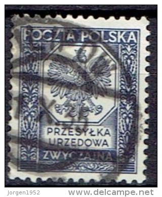 POLAND # STAMPS FROM YEAR 1933   STANLEY GIBBONS  O306 - Service