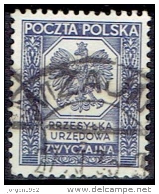 POLAND # STAMPS FROM YEAR 1933   STANLEY GIBBONS  O306 - Dienstzegels