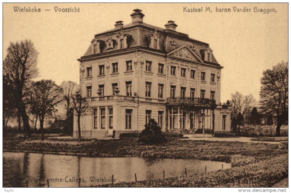 BELGIQUE - FLANDRE OCCIDENTALE - WIELSBEKE - Voorzicht - Kasteel M,baron Vander Bruggen. - Wielsbeke