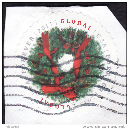 Etats Unis  2013  - YT 4641 Sur Fragment   -  Oblitéré - Used Stamps