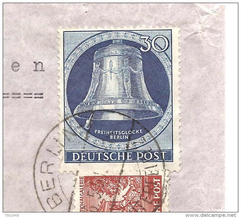 1953 Deutschland, R - Brief, Luftpost Berlin 26.5.51 Nach Schweiz, Mi 79 +, Siehe Scans! - Briefe U. Dokumente