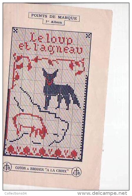 2 POINTS DE MARQUE CARTIER BRESSON /1 ER ET 2EME ALBUM /BRODERIE / ALPHABETS ET MOTIFS/ - Stickarbeiten