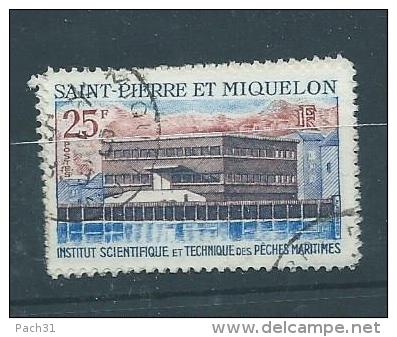 SPM N° YT 388 Institut Scientifique    Oblitéré - Used Stamps