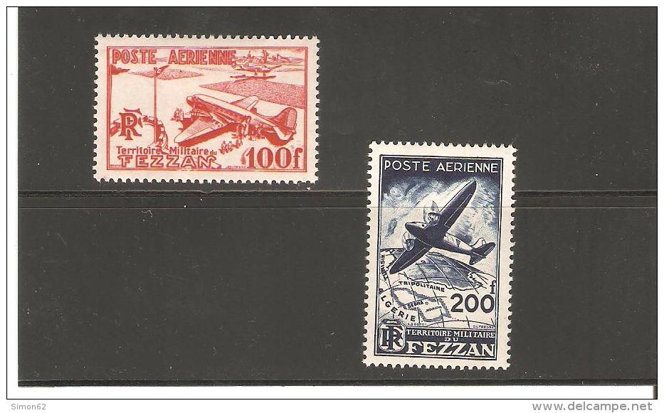 FEZZAN   POSTE AERIENNE N °4/5  NEUF * - Unused Stamps