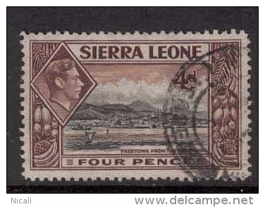 SIERRA LEONE 1938 4d Black And Red-brown SG 193 Used AR91 - Sierra Leone (...-1960)