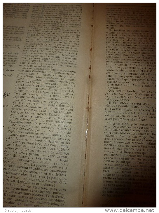 1904 ANNALES P L  : Roosevelt Et L'arbre Géant "Grizzly" Au Yellowstone Park (USA)  ;La Cigale Et La Fourmi à L'Opéra; - Other & Unclassified