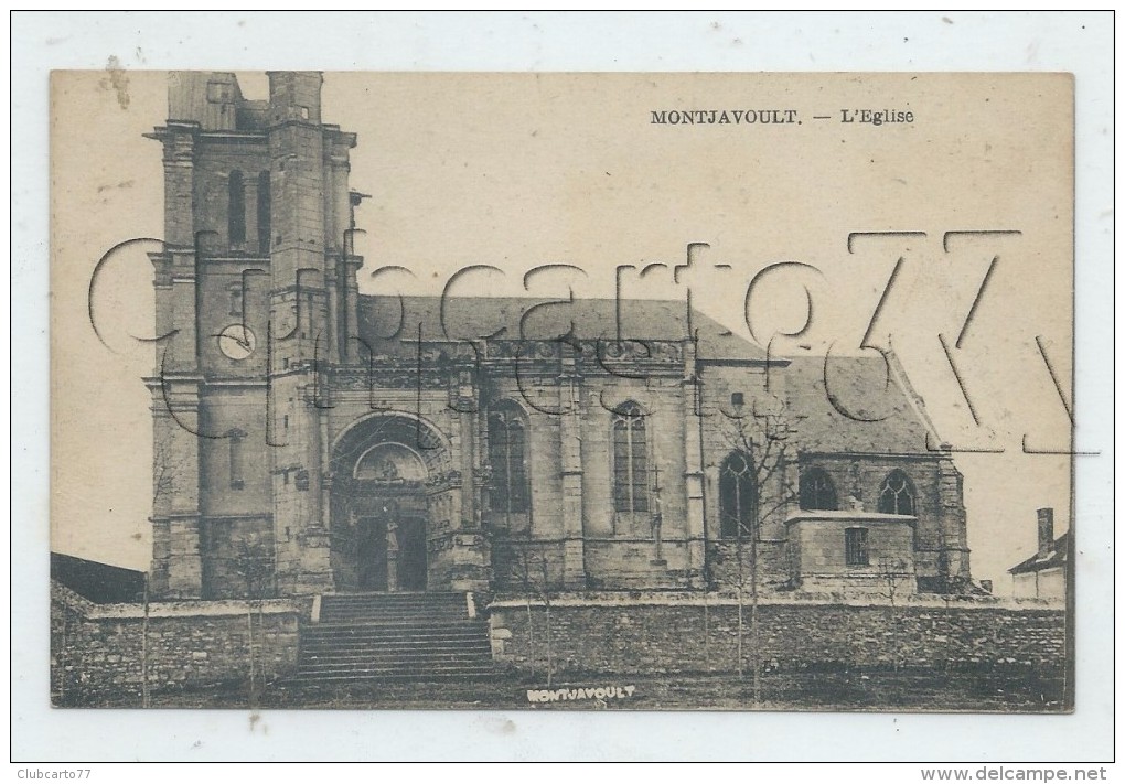 Montjavoult (60) : L'église Env 1920 PF. - Montjavoult