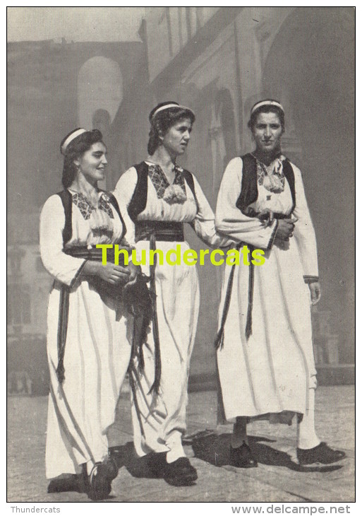 JUGOSLAVIJA NARODNA NOSNJA ** YUGOSLAVIA NATIONAL COSTUME - Yougoslavie