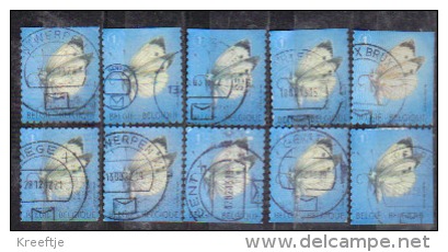 Volledig Boekje Vlinder 2013 - Used Stamps