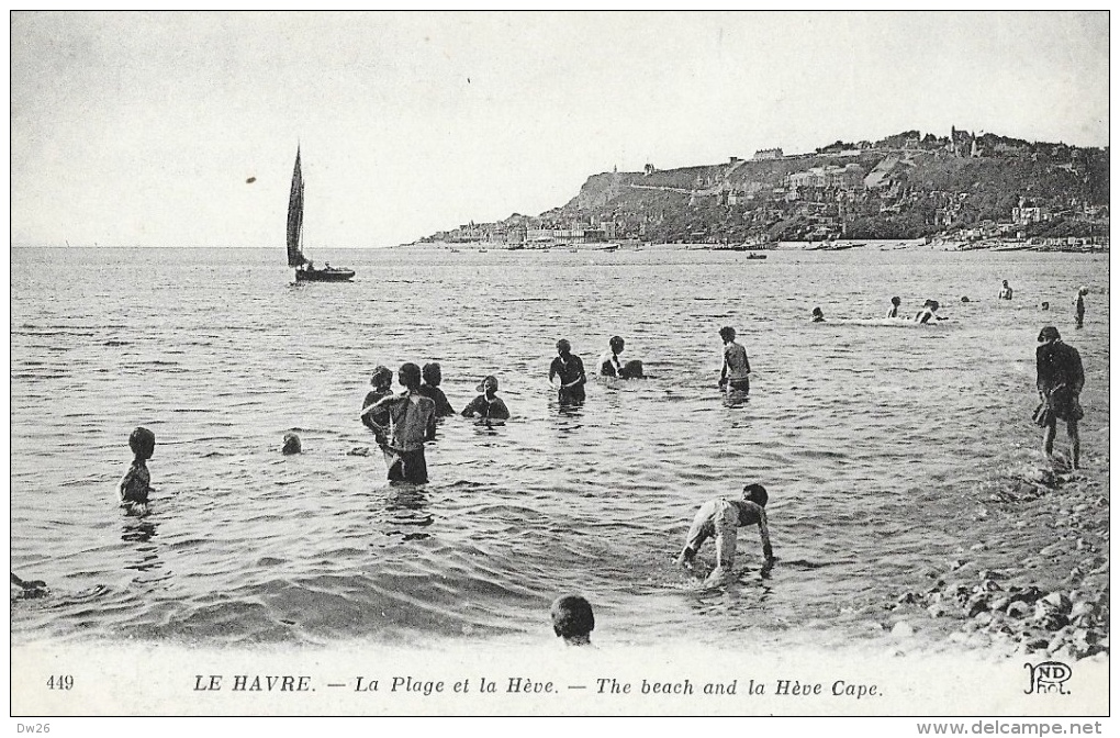 Le Havre (Seine-Inférieure) - La Plage Et La Hève - Carte ND Phot - Cap De La Hève