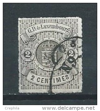 Luxembourg - 1965-73 - Y&T 13 - Oblitéré - 1859-1880 Stemmi