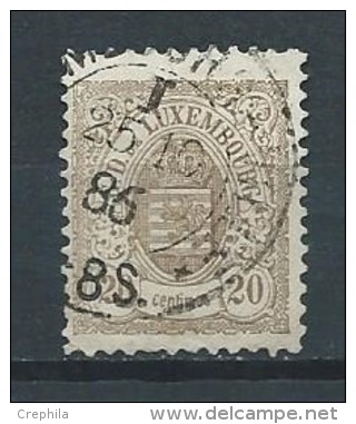 Luxembourg - 1980 - Y&T 44 - Oblitéré - 1859-1880 Stemmi