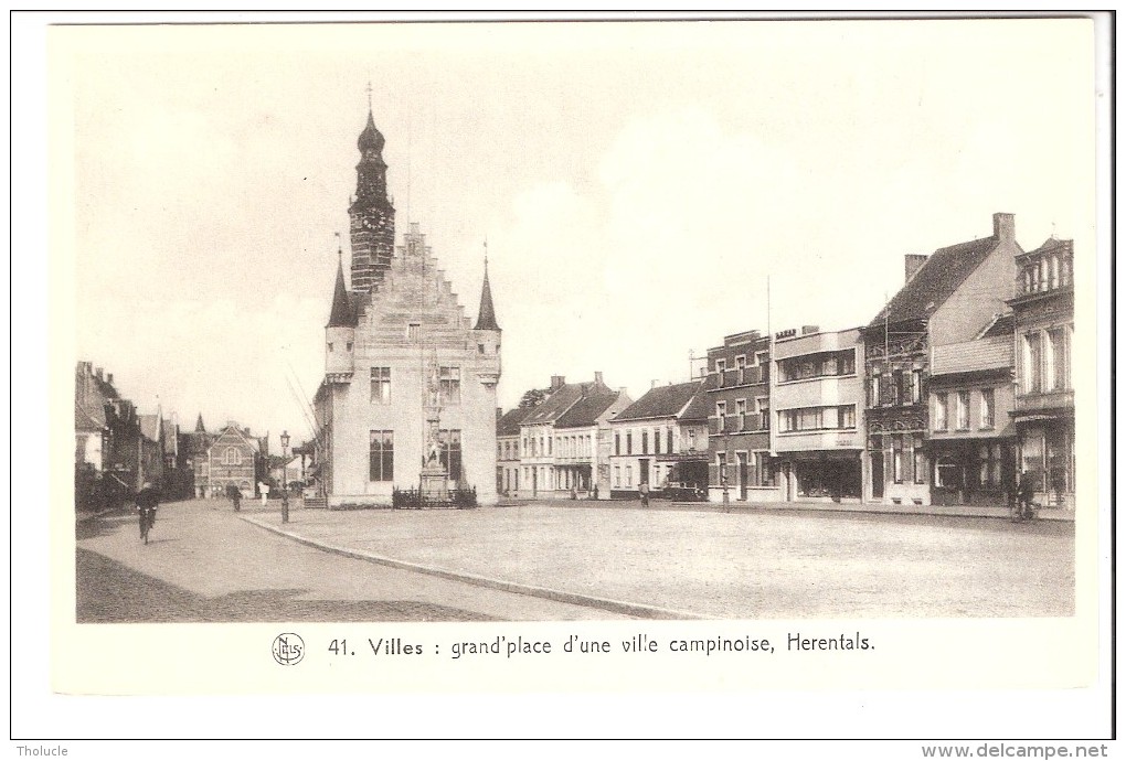 Herentals (Antwerpen)-GROTE-MARKT-VAN-EEN-KEMPISCH-STADJE-Collection "Les Paysages Belges"-La Campine - Herentals
