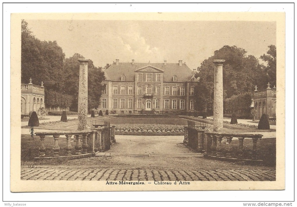 CPA - ATTRE - MEVERGNIES - Château  // - Brugelette