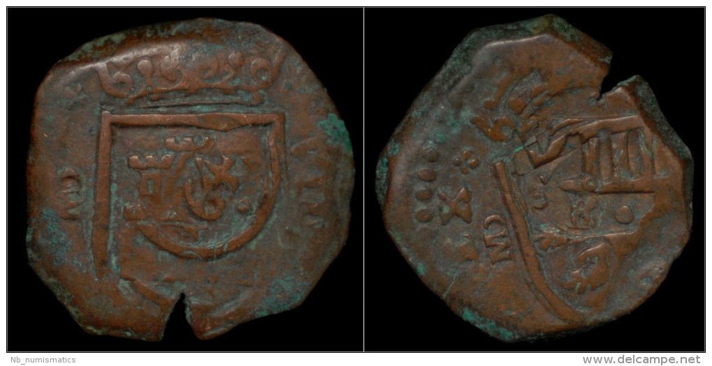 Spain Philip IV  VIII Maravedis 1641 - Münzen Der Provinzen