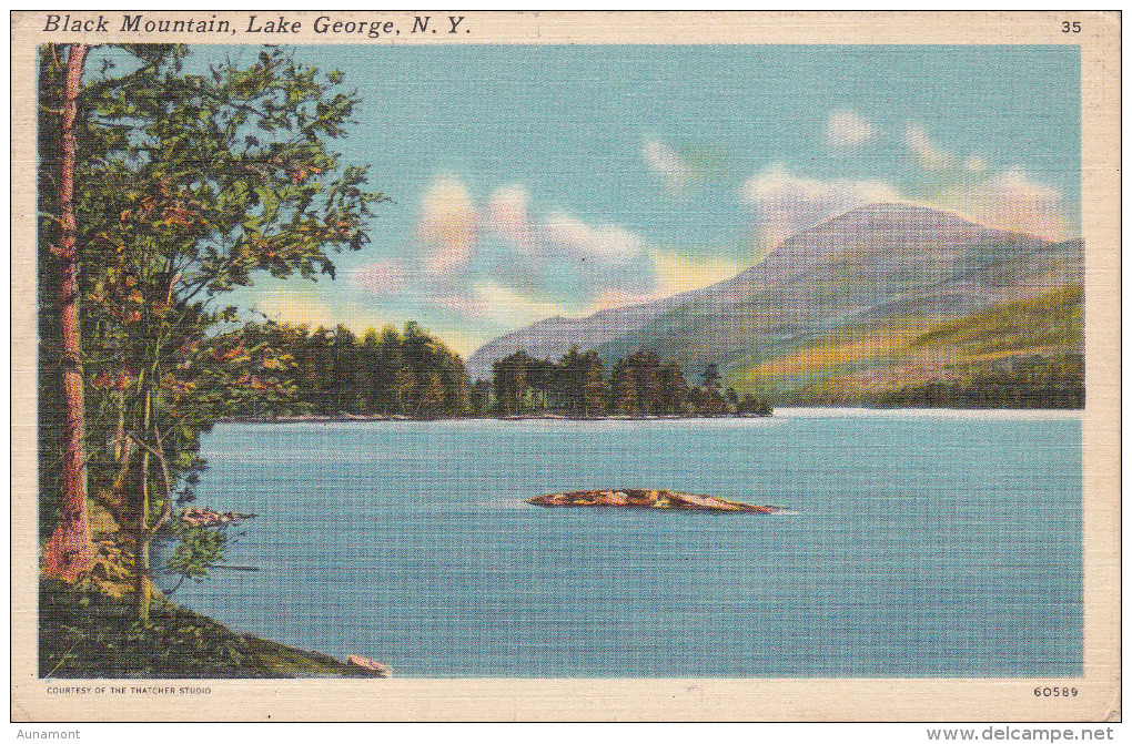 Estados Unidos--New York--1954--Lake George--Fechador--Bolton Landing.N-Y-a Paris - Lake George