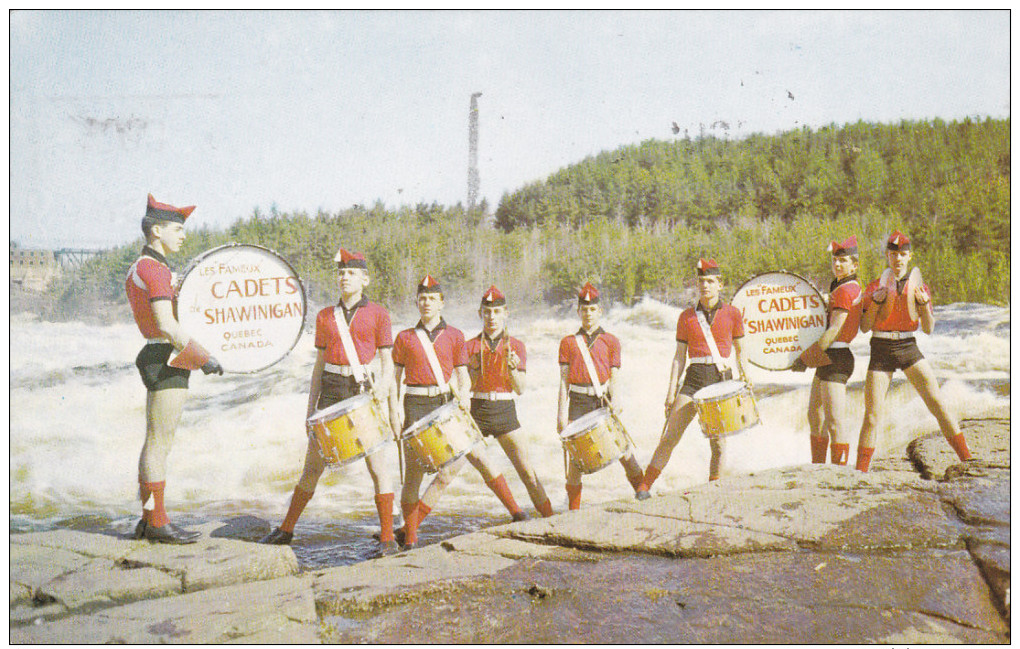 Les "FAMEUX" Cadets De SHAWINIGAN , Quebec , Canada , PU-1988 - Autres & Non Classés