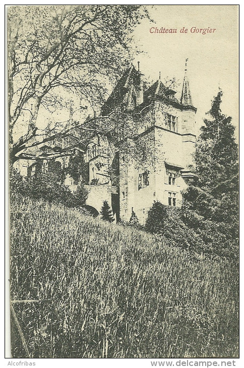 Suisse Cpa Chateau De Gorgier - Gorgier