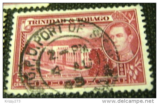 Trinidad And Tobago 1938 General Post Office And Treasury 5c - Used - Trinidad & Tobago (...-1961)