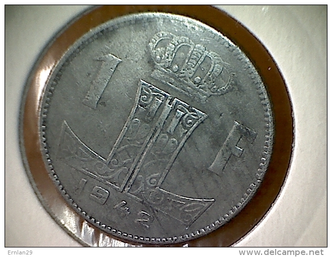 Belgique 1 Franc 1942 VL - 1 Franc