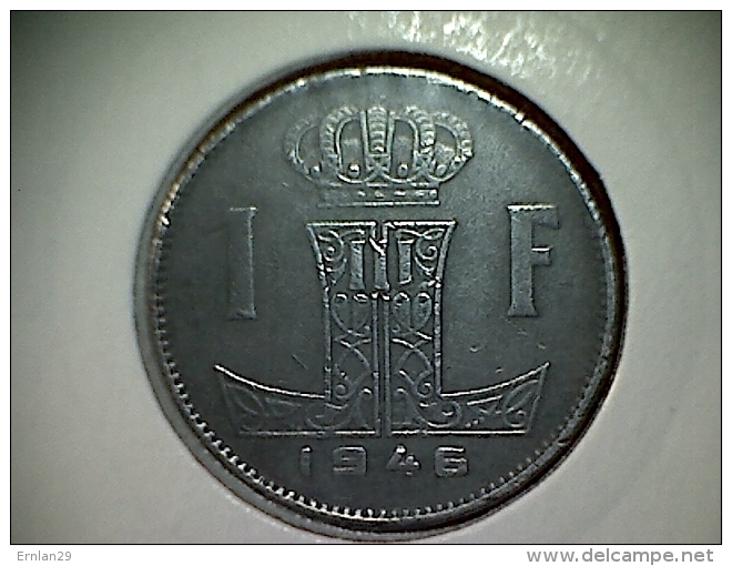 Belgique 1 Franc 1946 VL - 1 Franc