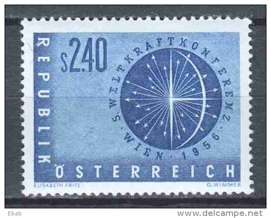 Austria 1956 Mi 1026 MH - Ongebruikt