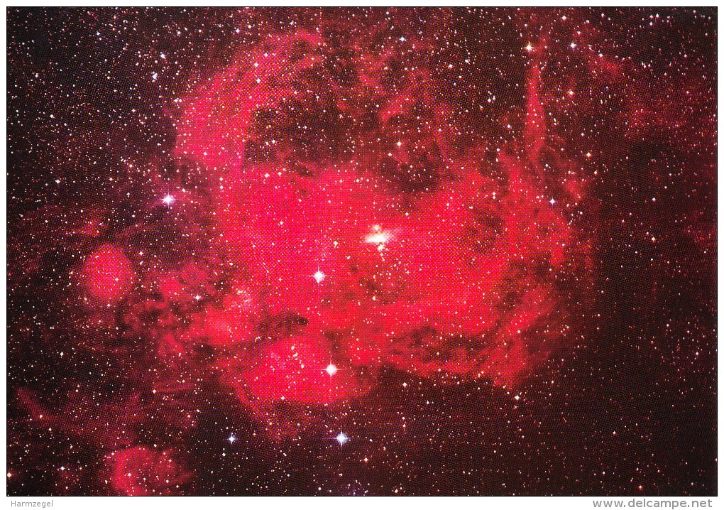 Postcard, Astronomy, Nebula In The Constellation Scorpius, NGC6357 - Astronomy