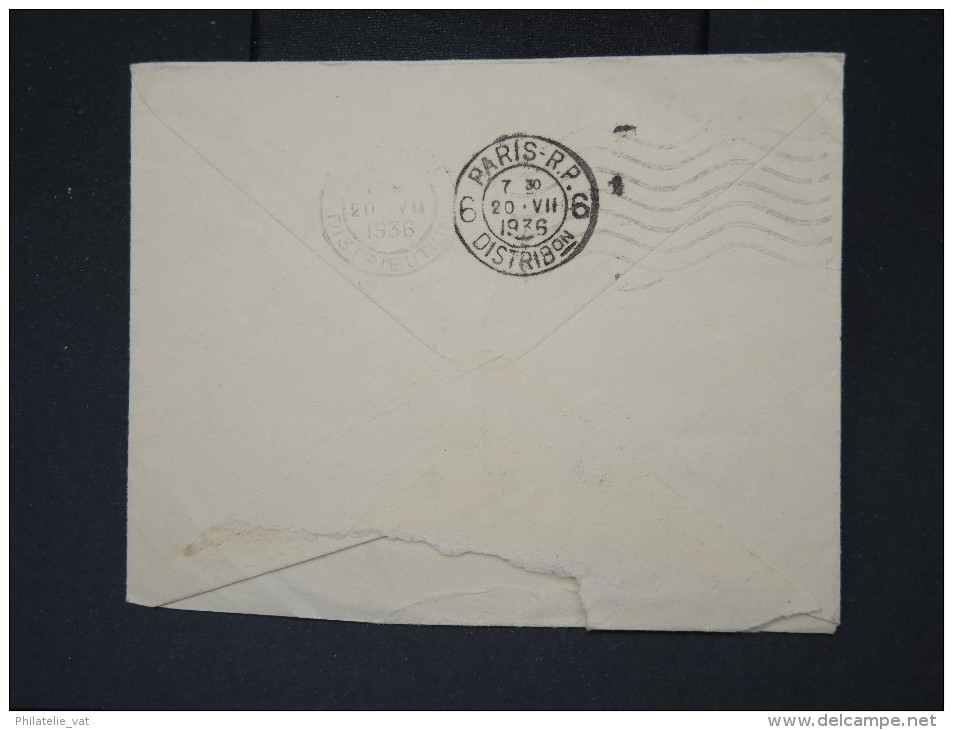 GB-INDE-entier Postal ( Enveloppe) Pour La France En 1936   A Voir  LOT P4659 - 1936-47 Roi Georges VI