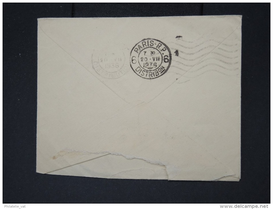 GB-INDE-entier Postal ( Enveloppe) Pour La France En 1936   A Voir  LOT P4659 - 1936-47 King George VI