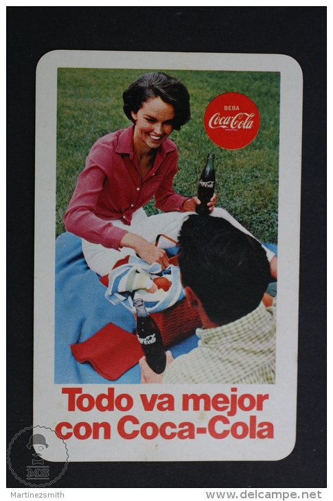 Advertising Coca Cola Pocket Calendar 1969 Spain - Edited: Heraclio Fournier Vitoria, Spain - Tamaño Pequeño : 1961-70