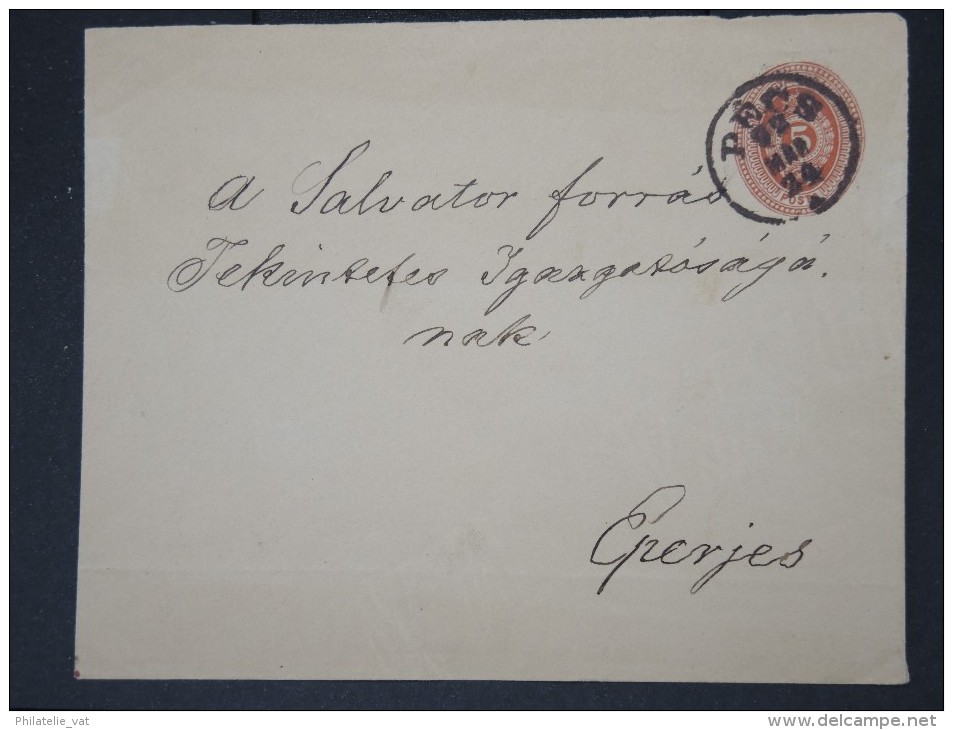 HONGRIE- -entier Postal ( Enveloppe )  Voyagé En 1892   A Voir  LOT P4661 - Postal Stationery