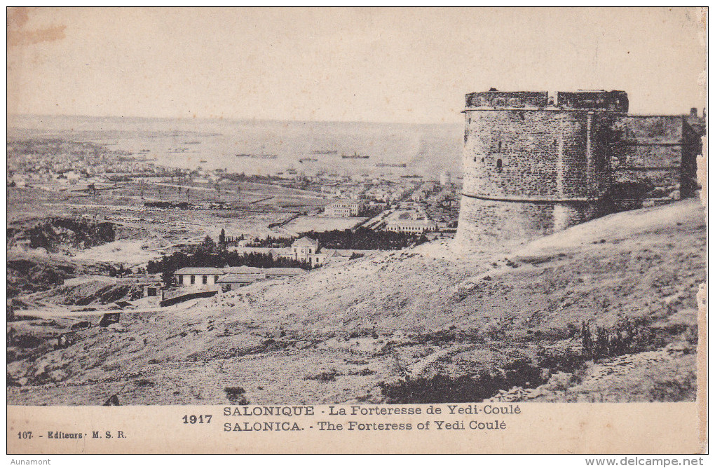 Grecia--Salonica--1929--La Forteresse De Yedi--Coule-- - Grecia