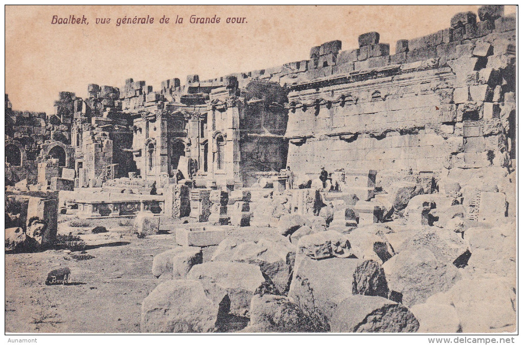 Libano --Baalbeck--Vue Generale De La Grande Coeur - Líbano