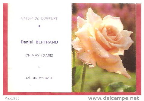 1985 - Salon De Coiffure Daniel Bertrand - Chimay (Gare) - Petit Format : 1981-90