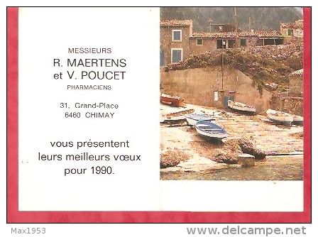 1990 - R.MAERTENS Et V.POUCET Pharmaciens - Chimay - Petit Format : 1981-90